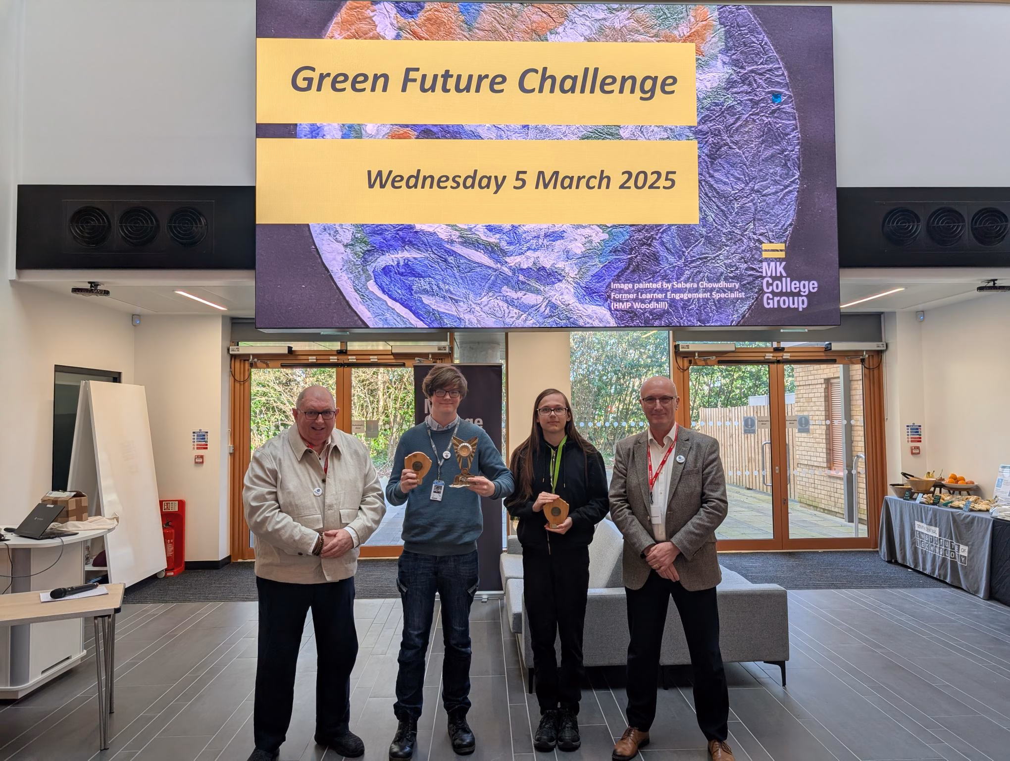 MK College students show off their ideas for a ‘Green Future’ in sustainability competition