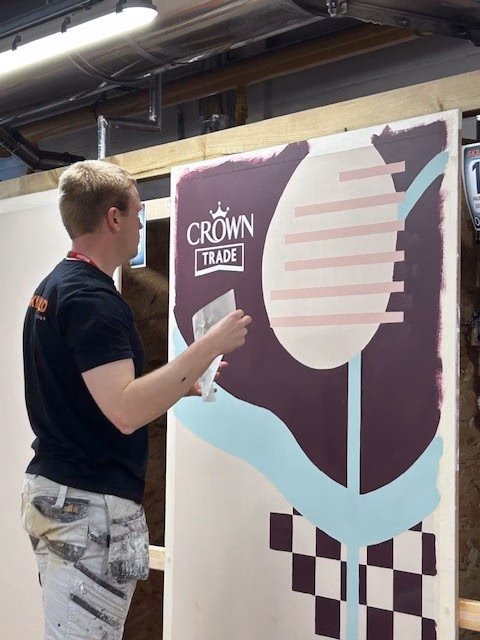 Painting & Decorating students gain experience at regional competition