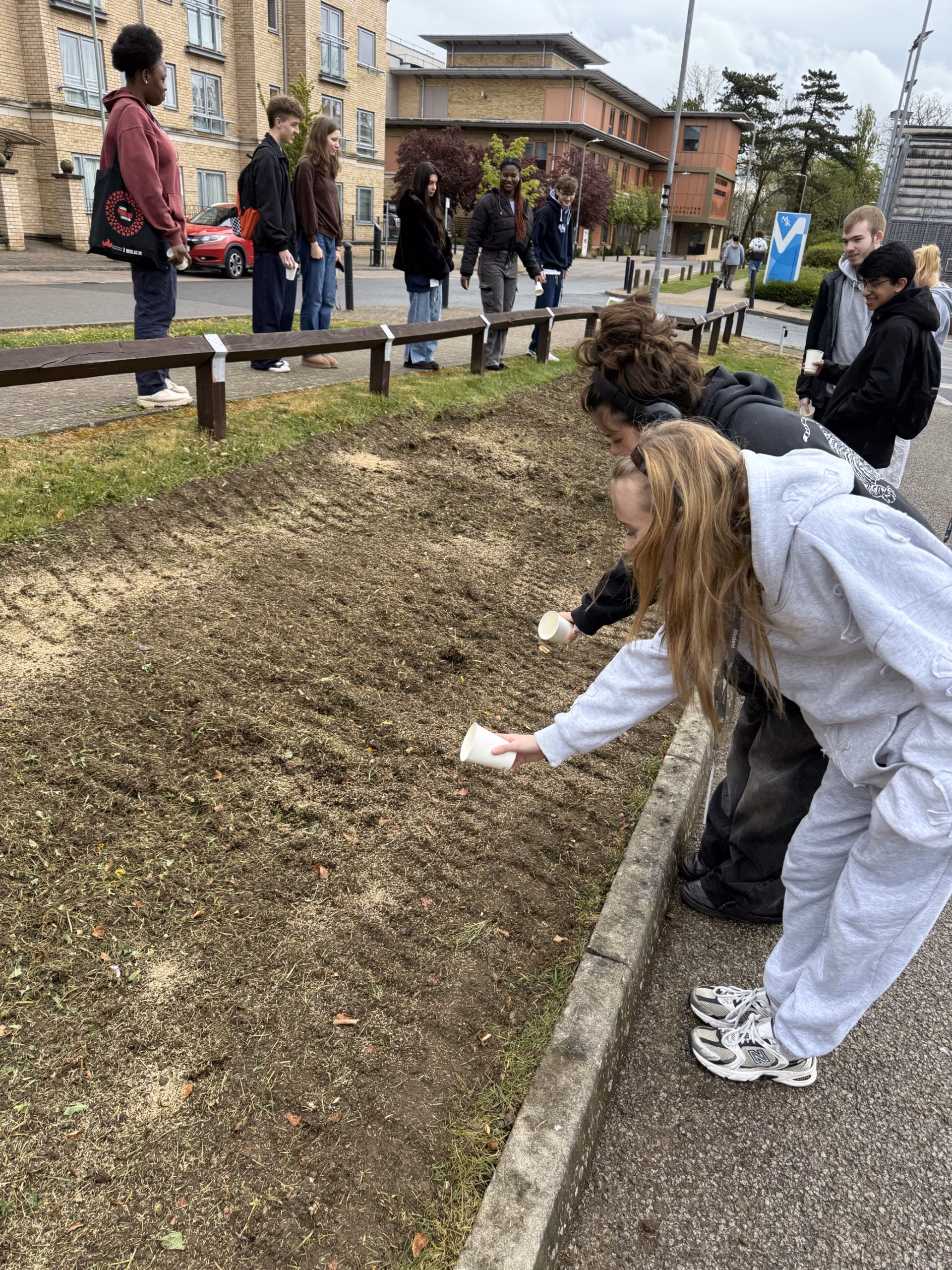 Staff and students get stuck into Planet Earth Games to protect our planet