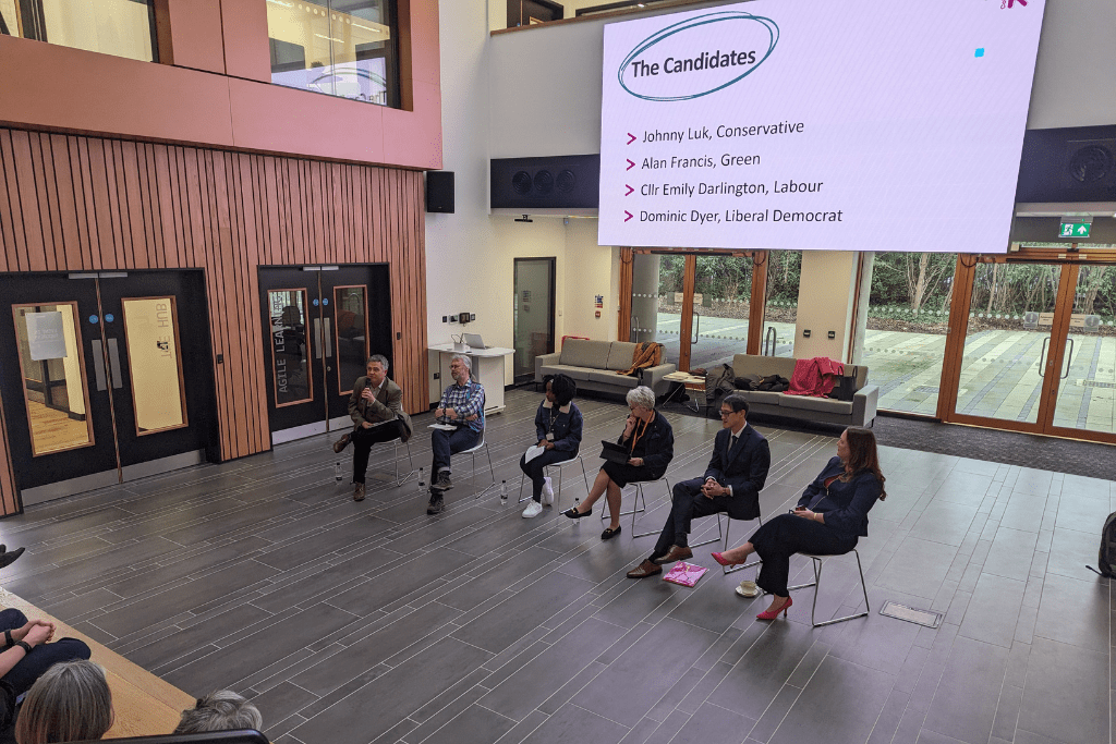 MK College hosts Hustings