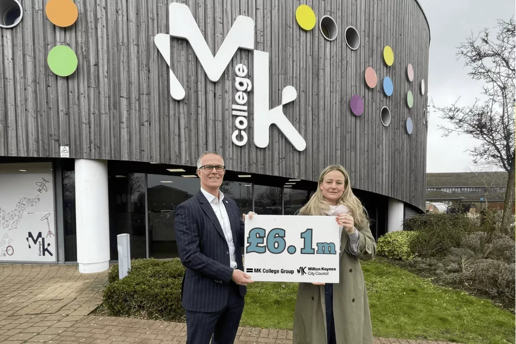 Milton Keynes College to receive £6.1m from City Council for college expansion