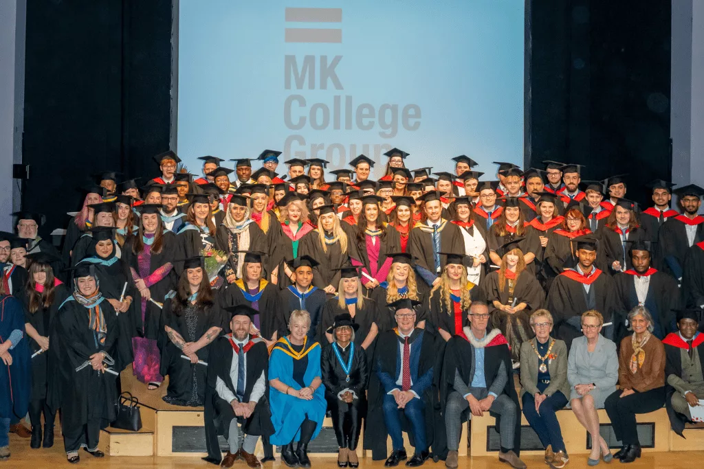 Celebrations at MK College Group’s HE Graduation ceremony 2024