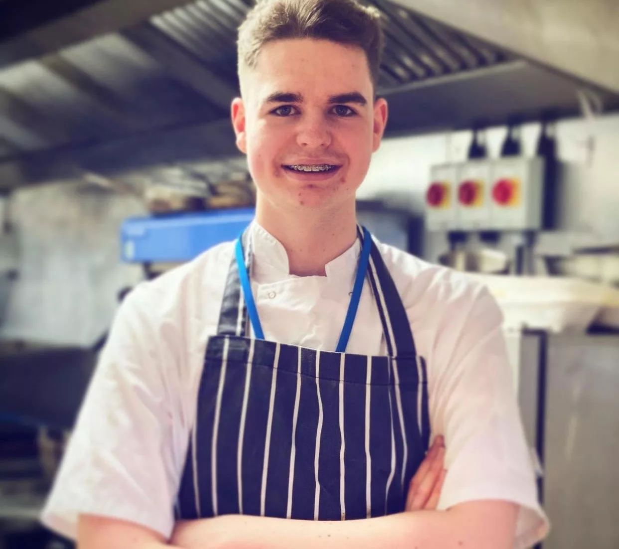 Reece Catering student